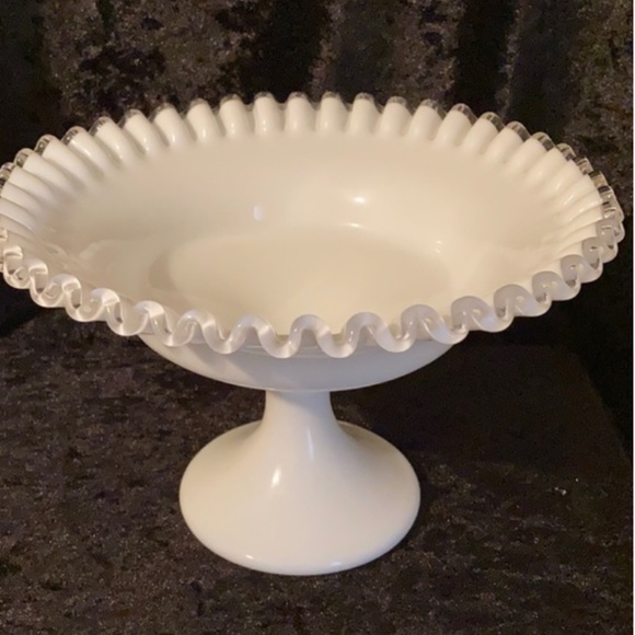 Fenton art glass candy dish (Rare) - Picture 2 of 5